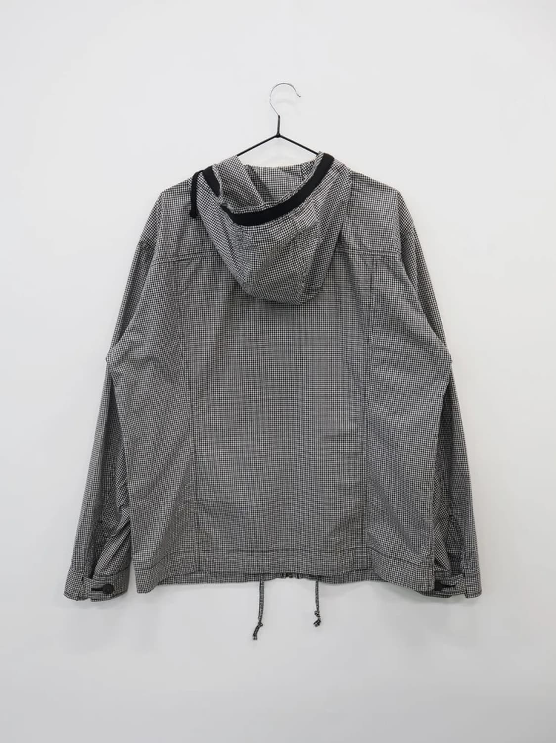 Uniqlo Check Hooded Jacket Grey 상품이미지4