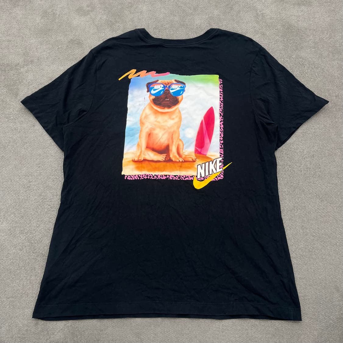 2XL 나이키 백프린팅 반팔 티셔츠 상품이미지4