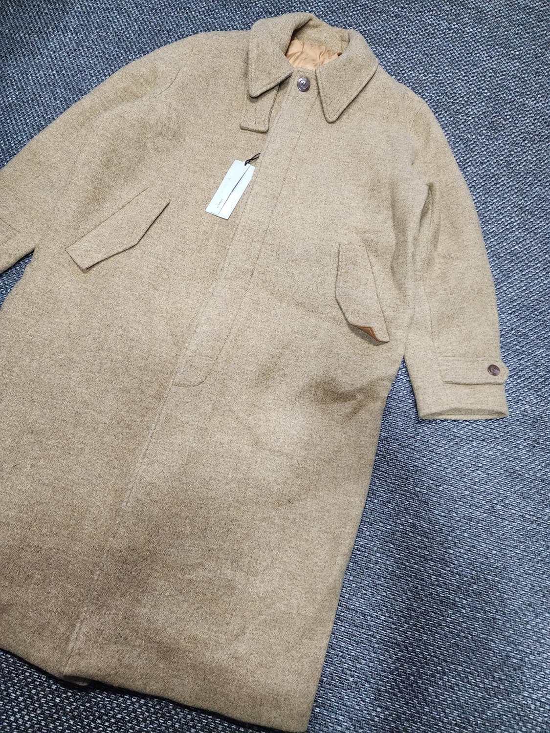 르마드 울 발마칸 코트 새상품 L사이즈  상품이미지8