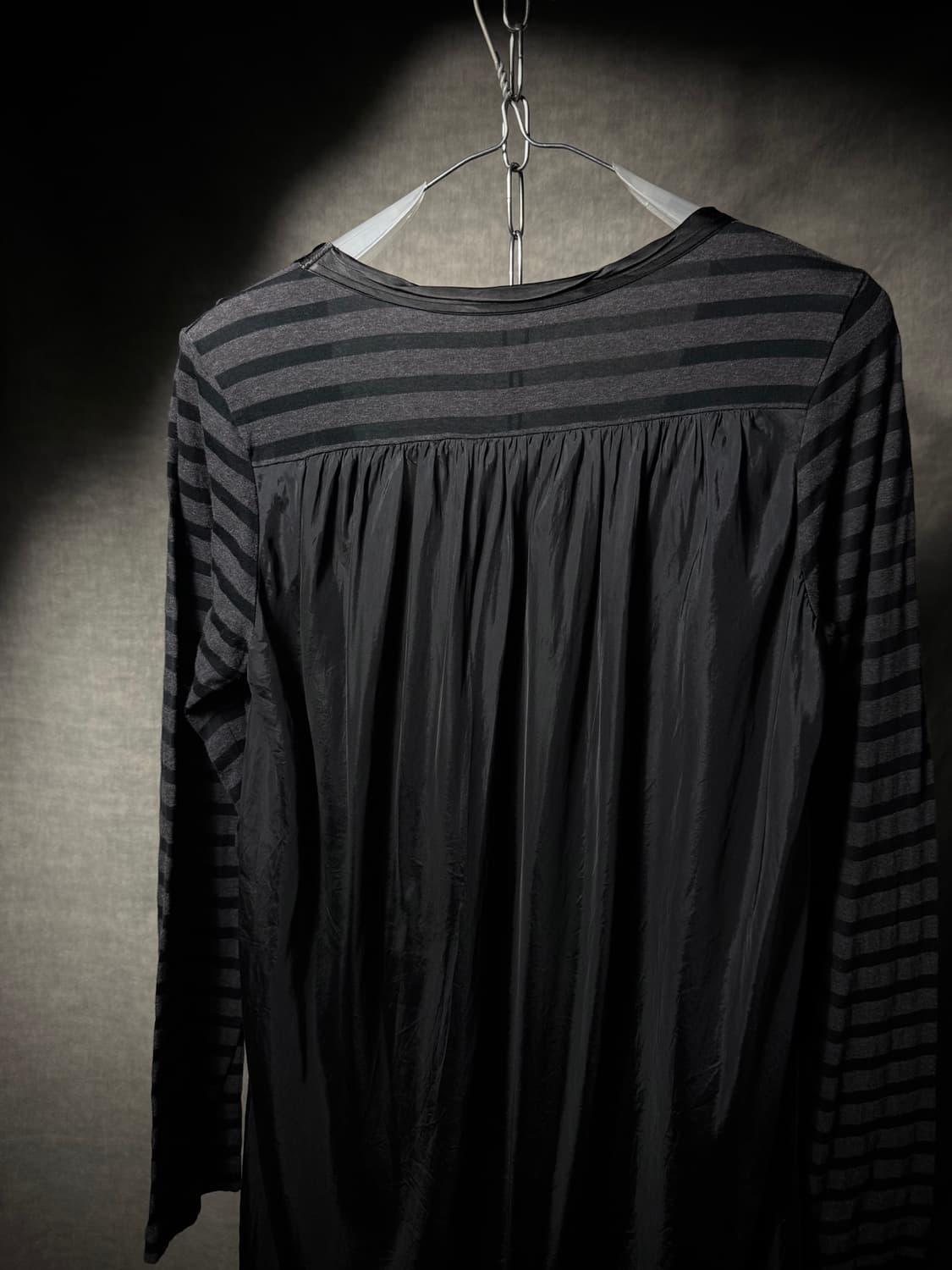 Sacai luck Striped Back-Pleated Dress 상품이미지6