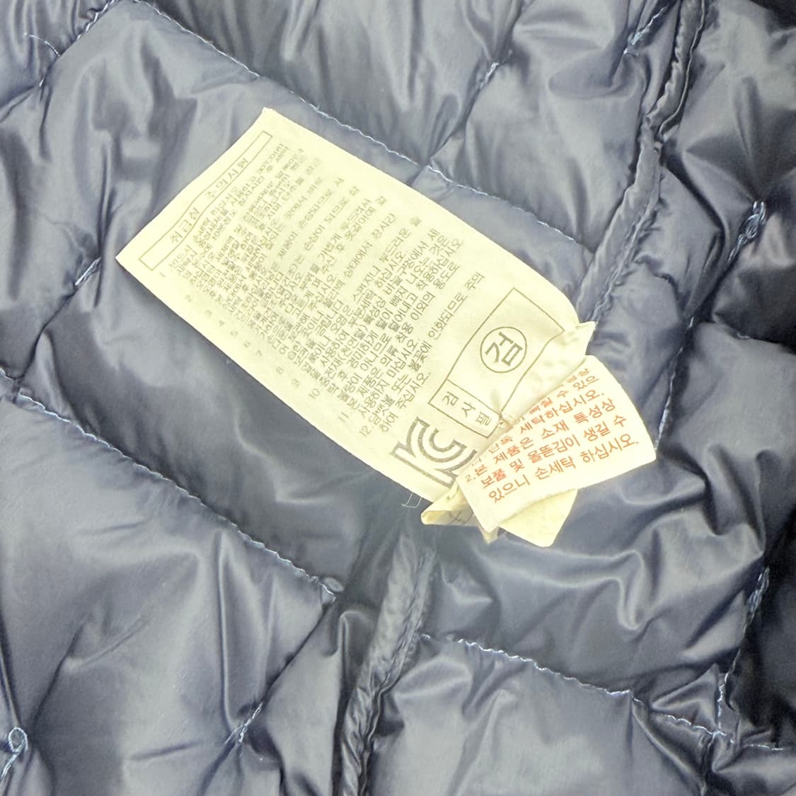 몽벨 경량 패딩 네이비 상품이미지5