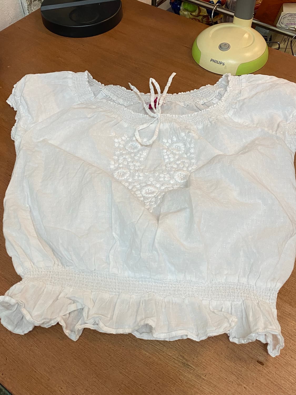 유럽빈티지 자수셔츠 상품이미지5