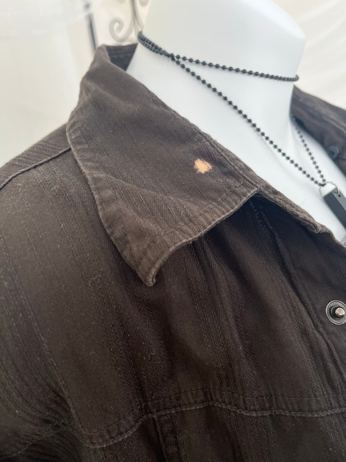 다크브라운 셔츠 상품이미지4