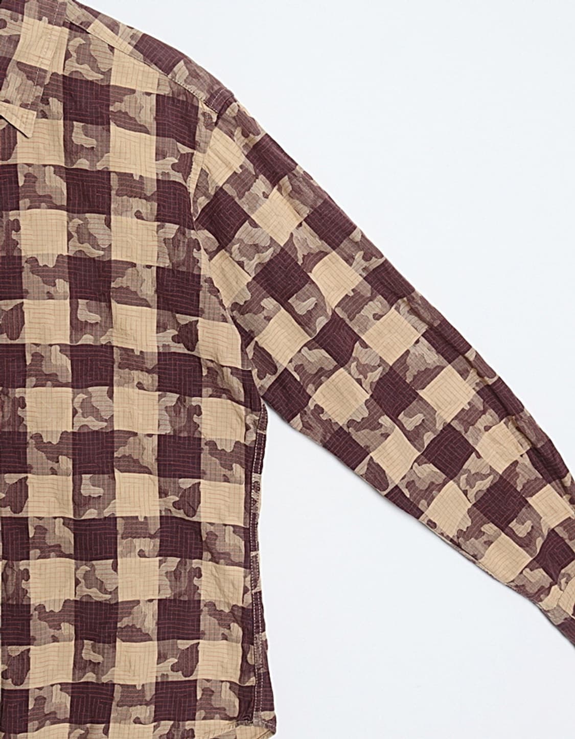 ABAHOUSE Check&Camo Shirts 상품이미지3