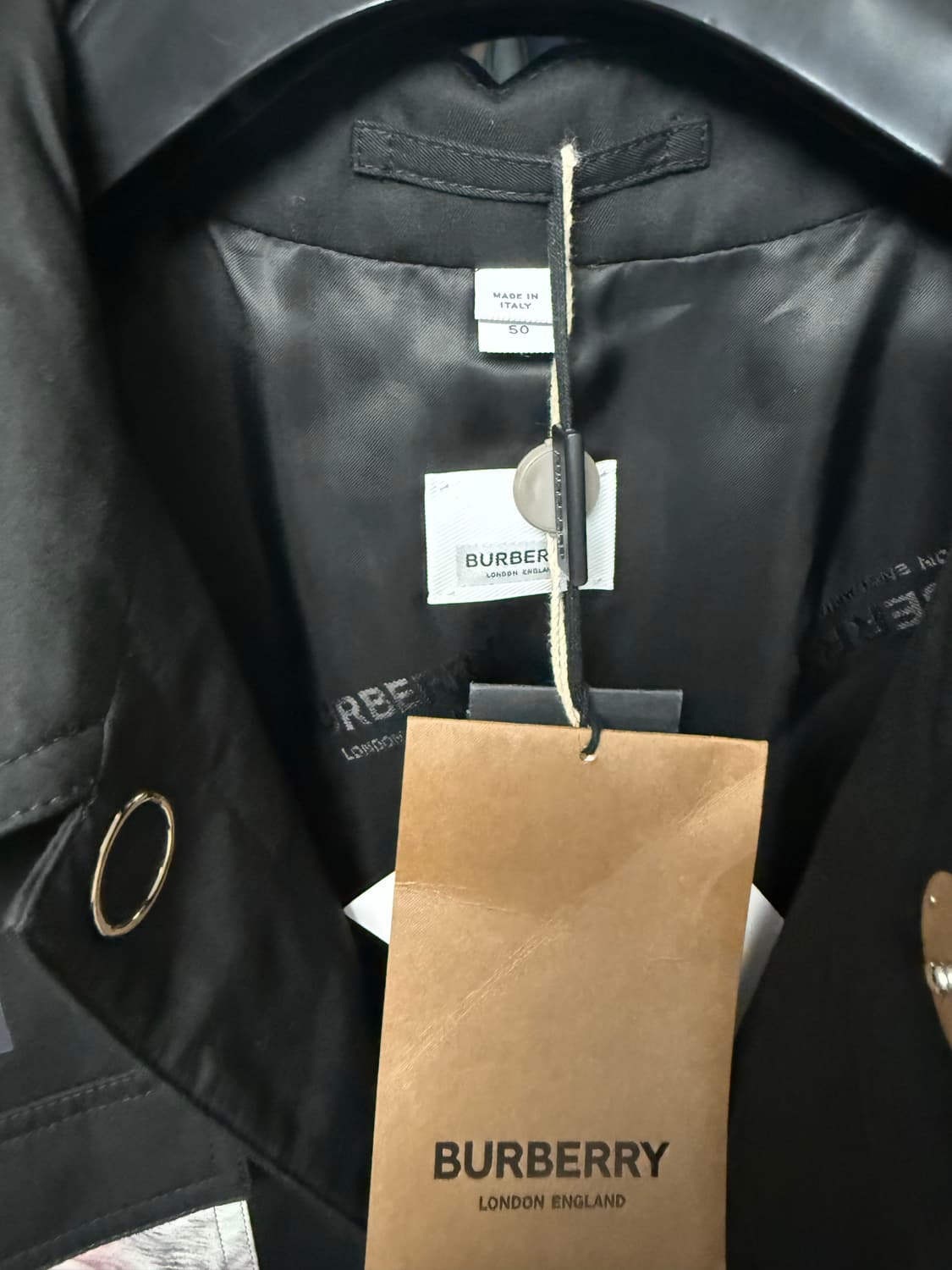 버버리 킹덤 자켓 블랙 50(105) 상품이미지5