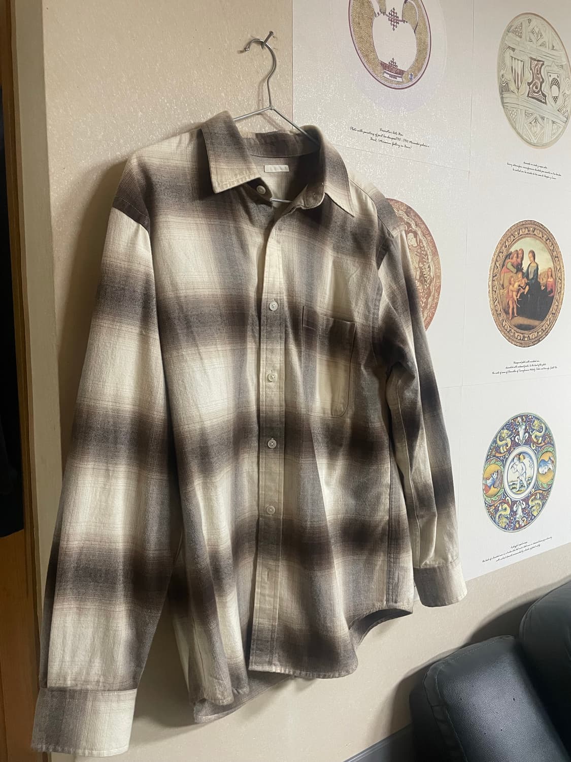 GU 옴브레 셔츠 상품이미지1