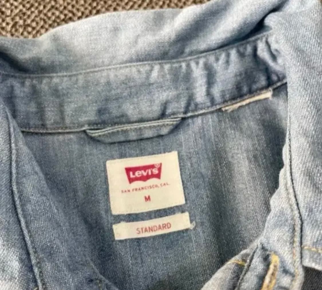 리바이스 데님셔츠 상품이미지4