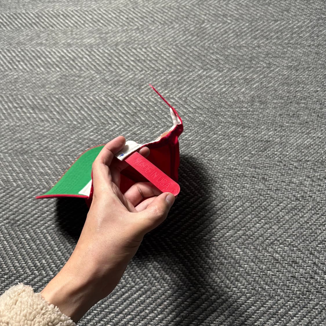 90s USA 미제 버드와이저 6패널 빈티지 볼캡 모자 상품이미지6