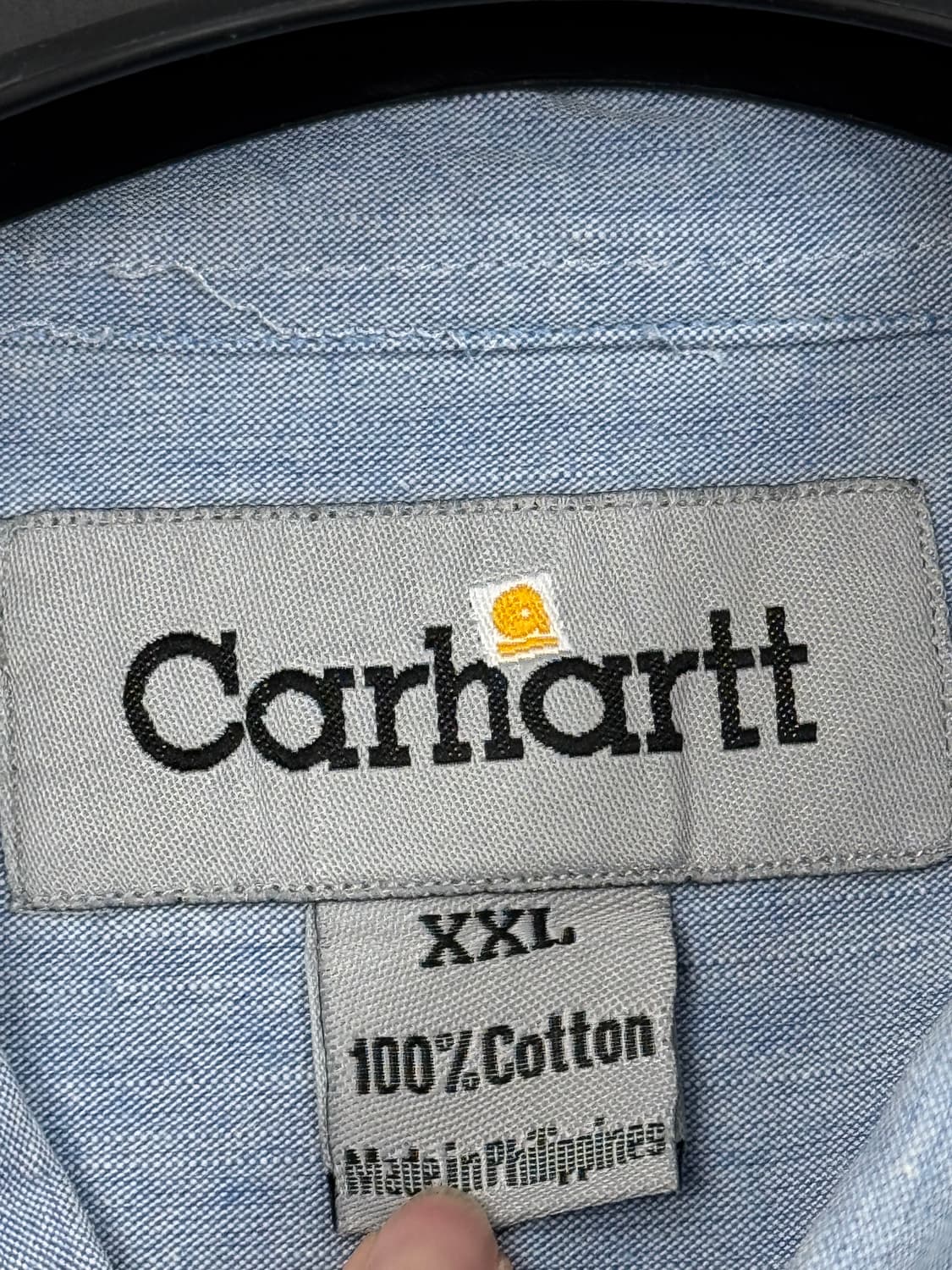 b357) 칼하트 워크 청셔츠 상품이미지3