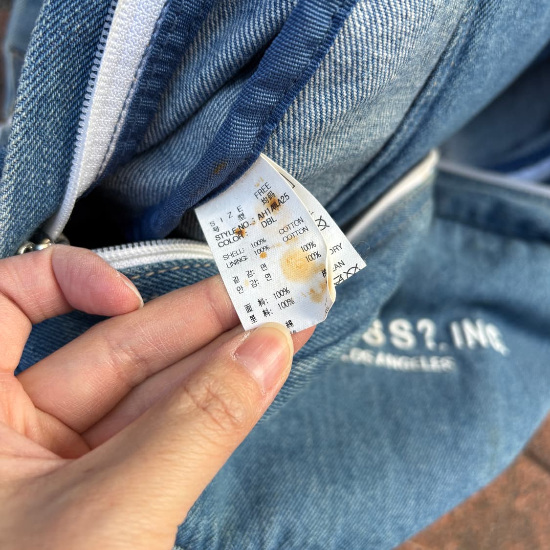 Guess 게스 데님 백팩 가방 상품이미지9