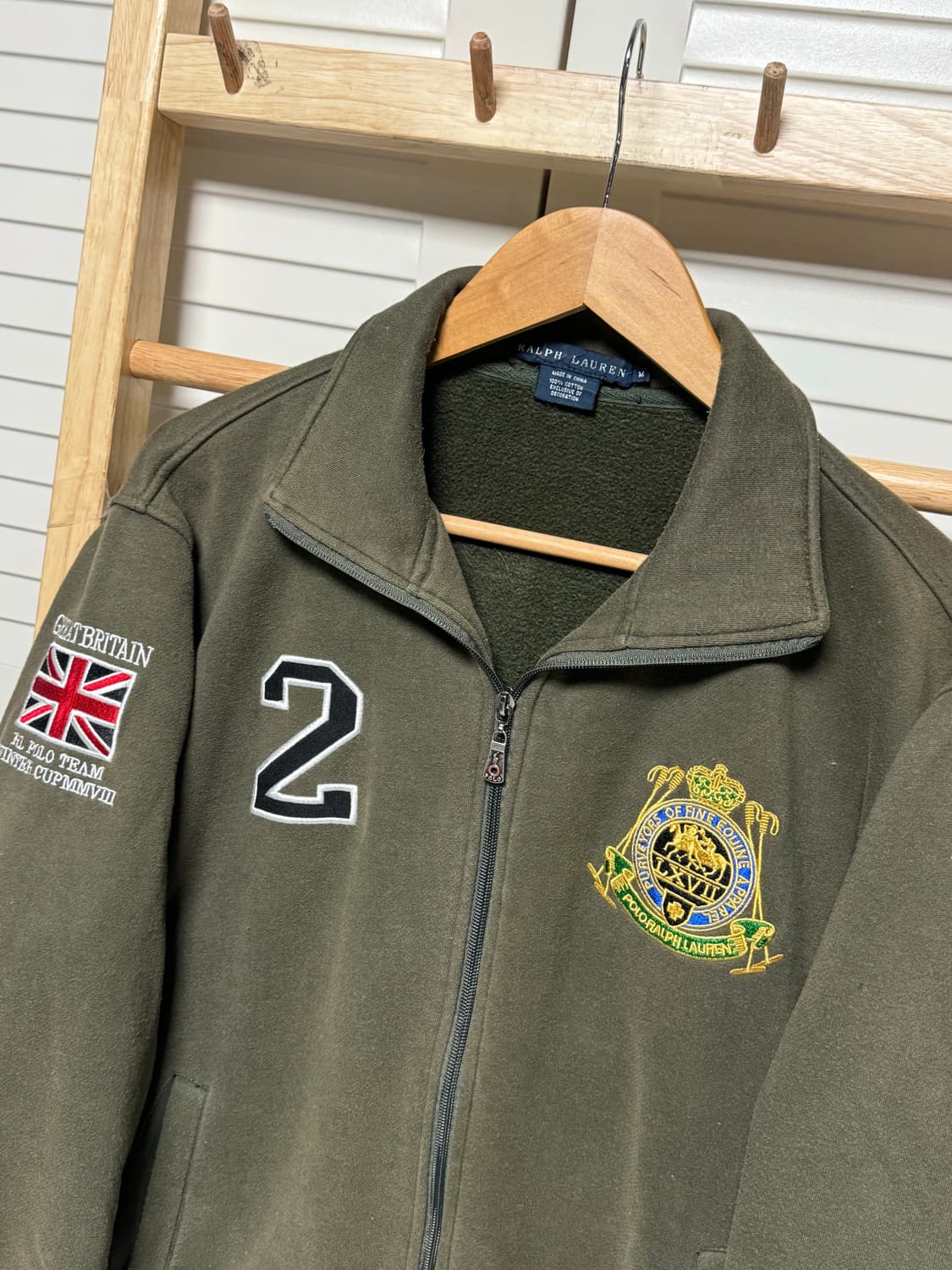 폴로 랄프로렌 잉글랜드 빅로고 코튼 자켓 상품이미지2