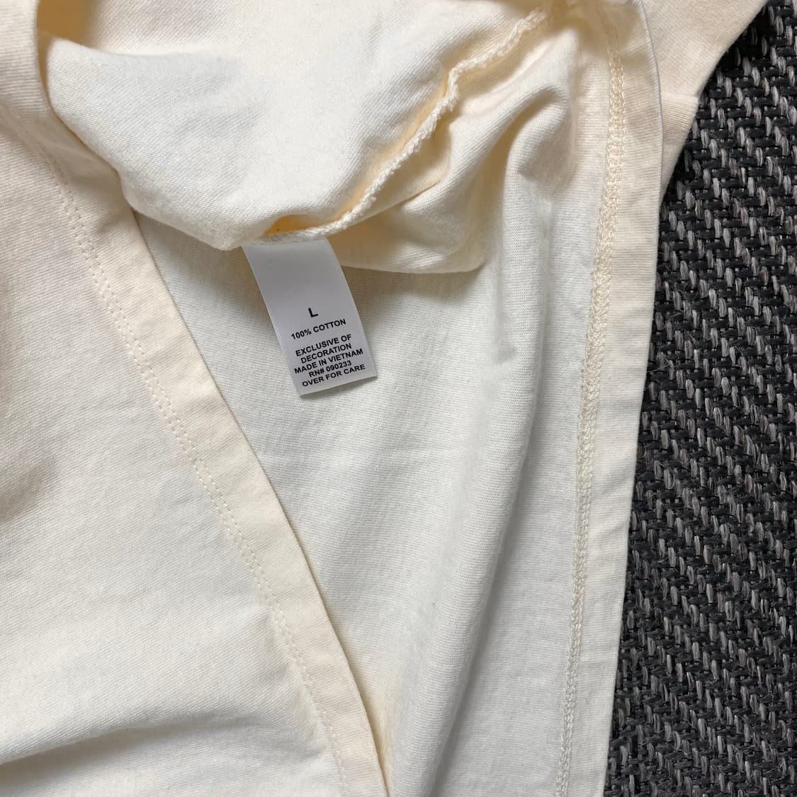 피어오브갓 에센셜 빅로고 박시핏 롱슬리브y 4990 상품이미지5