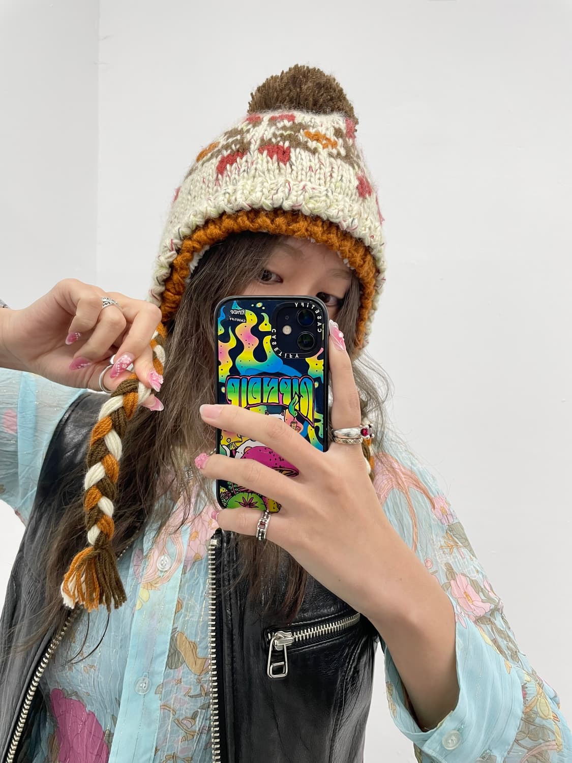 모리 노르딕 이어플랩 비니 상품이미지2