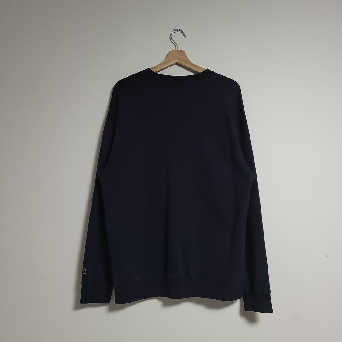 (L) COVERNAT 커버낫 네이비 맨투맨 티셔츠 상품이미지5