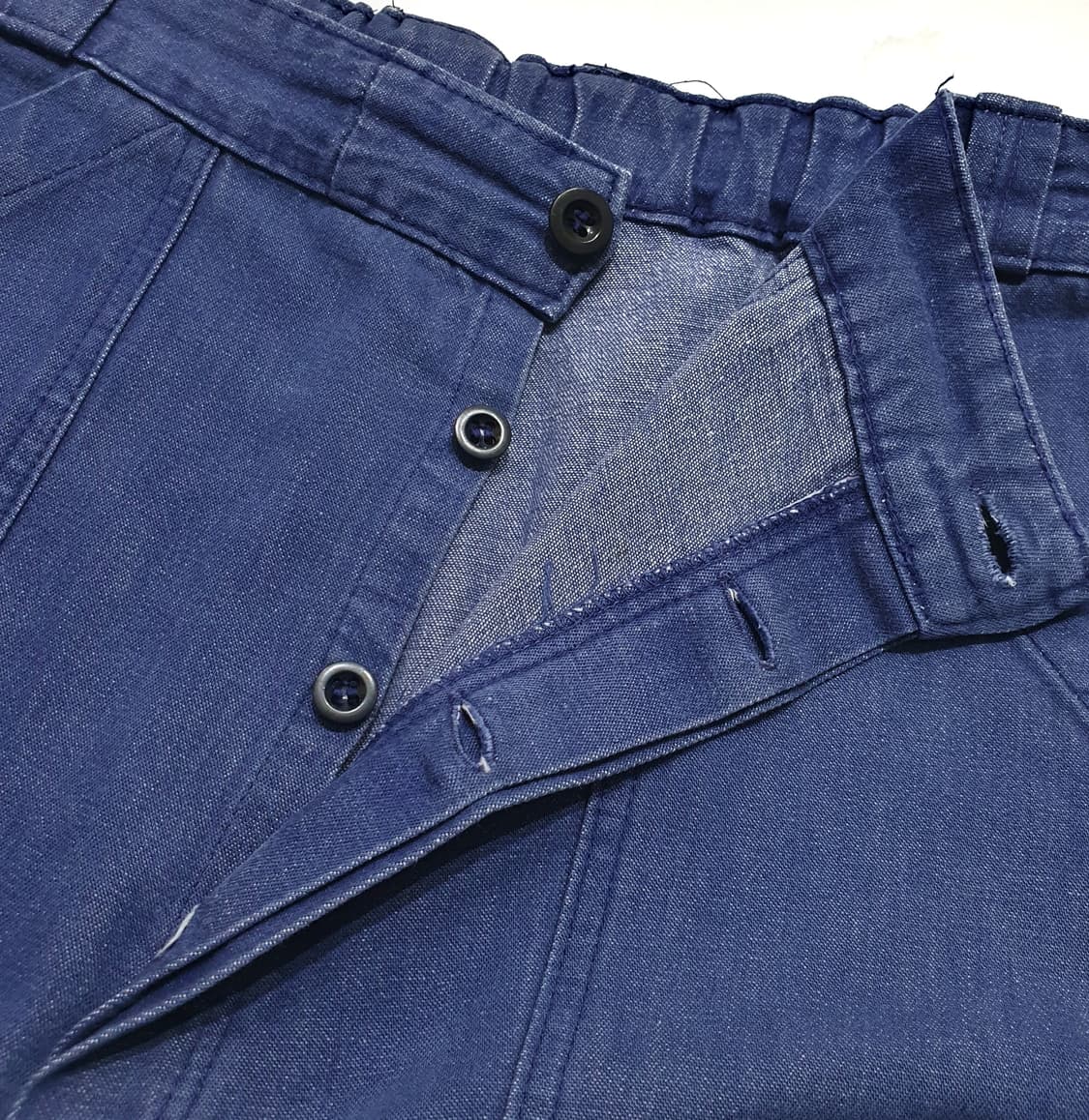 빈티지 60-70s 프렌치워크 팬츠 34~ (프리사이즈) 와이드 핏 상품이미지7