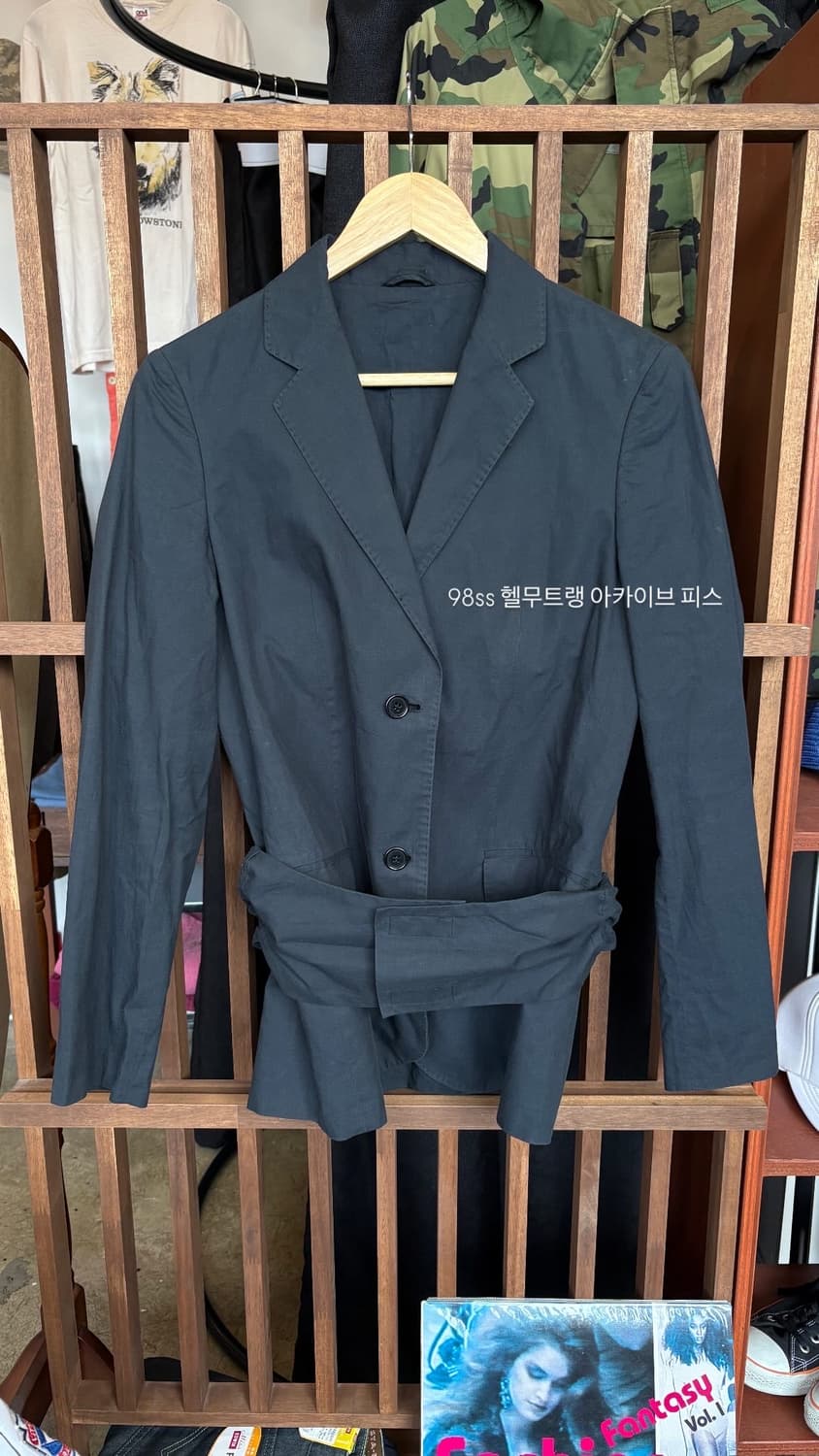 헬무트 랭 98ss 본디지 재킷 아카이브 피스 상품이미지1