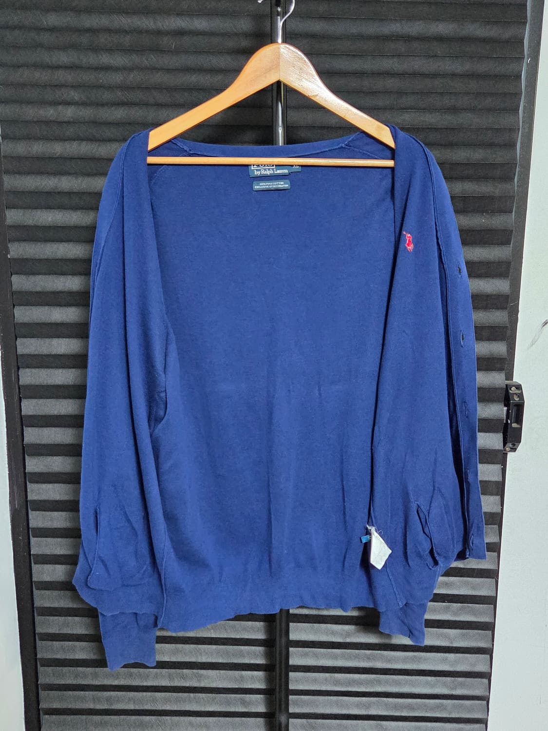 [폴로 랄프로렌] 피마 코튼 V넥 가디건 | 00192 상품이미지5