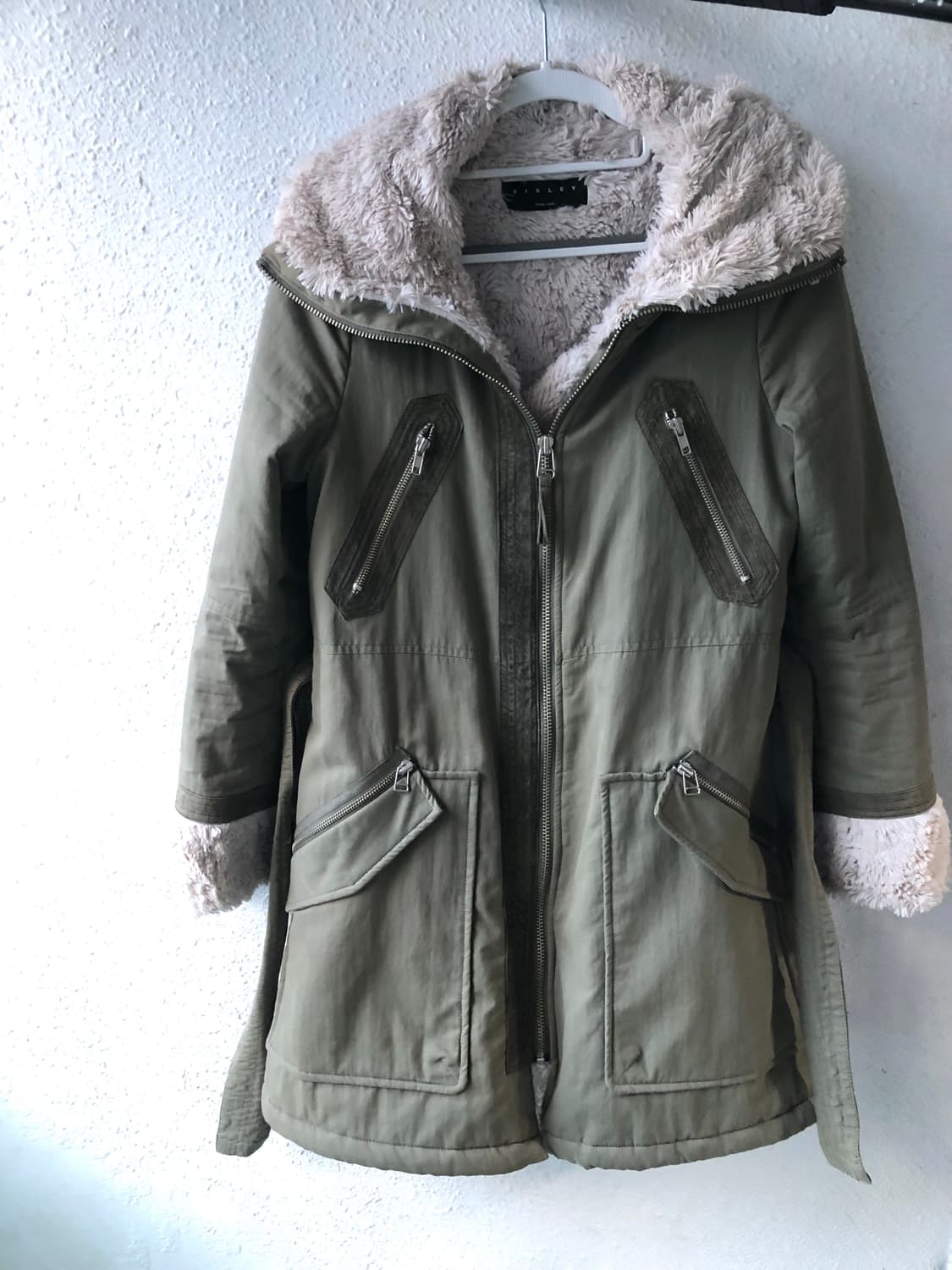 카키 털 야상 자켓 상품이미지5