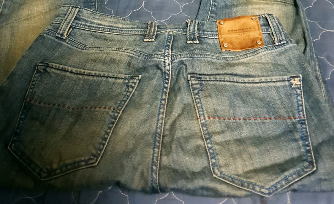 (이태리) 트라마로사 테일러드 레오나르도 빈티지워싱 스판 데님진 (32) 상품이미지3