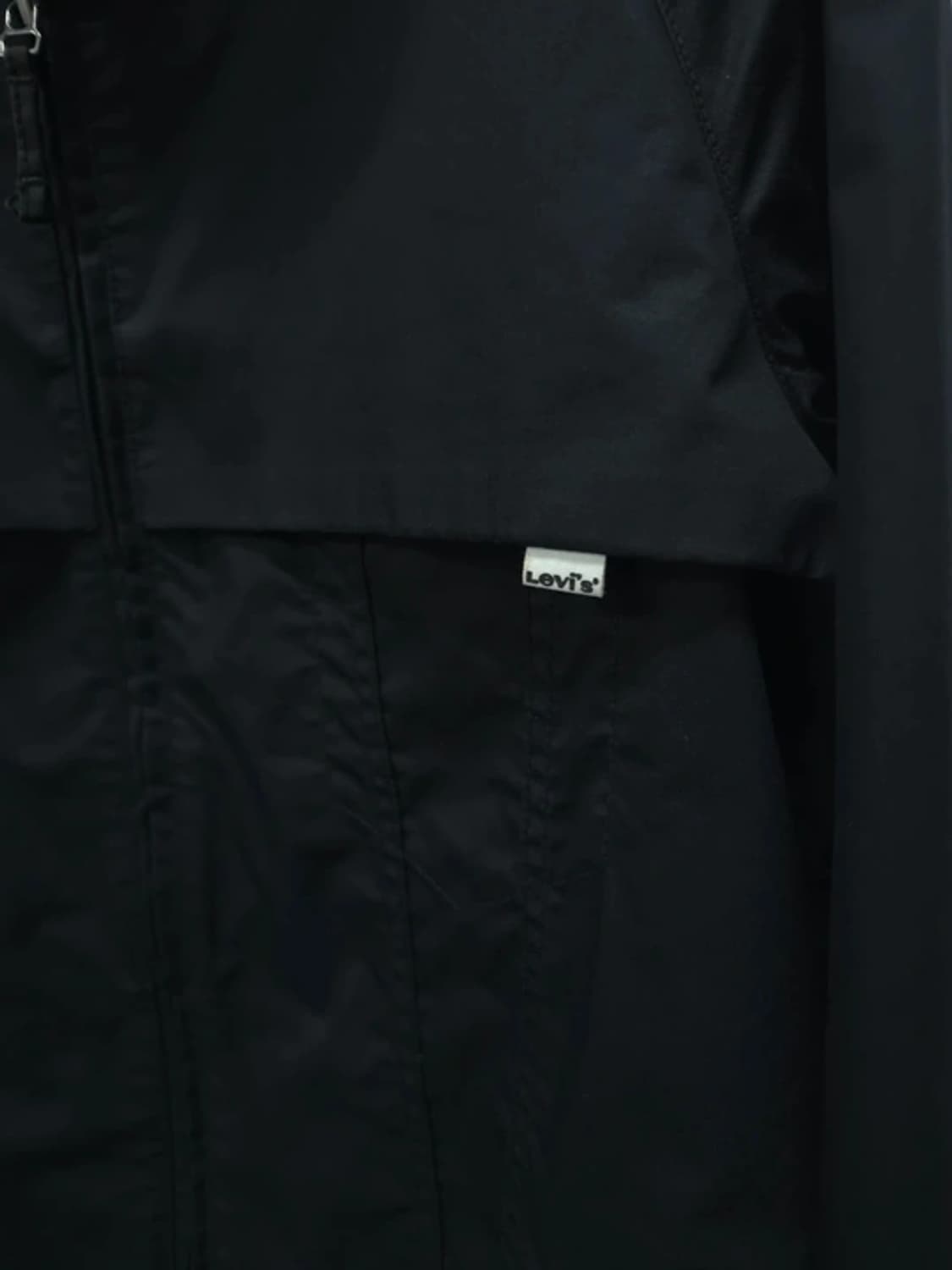 리바이스 화이트탭 남성 블랙 후드 바람막이 자켓 (95) 상품이미지6