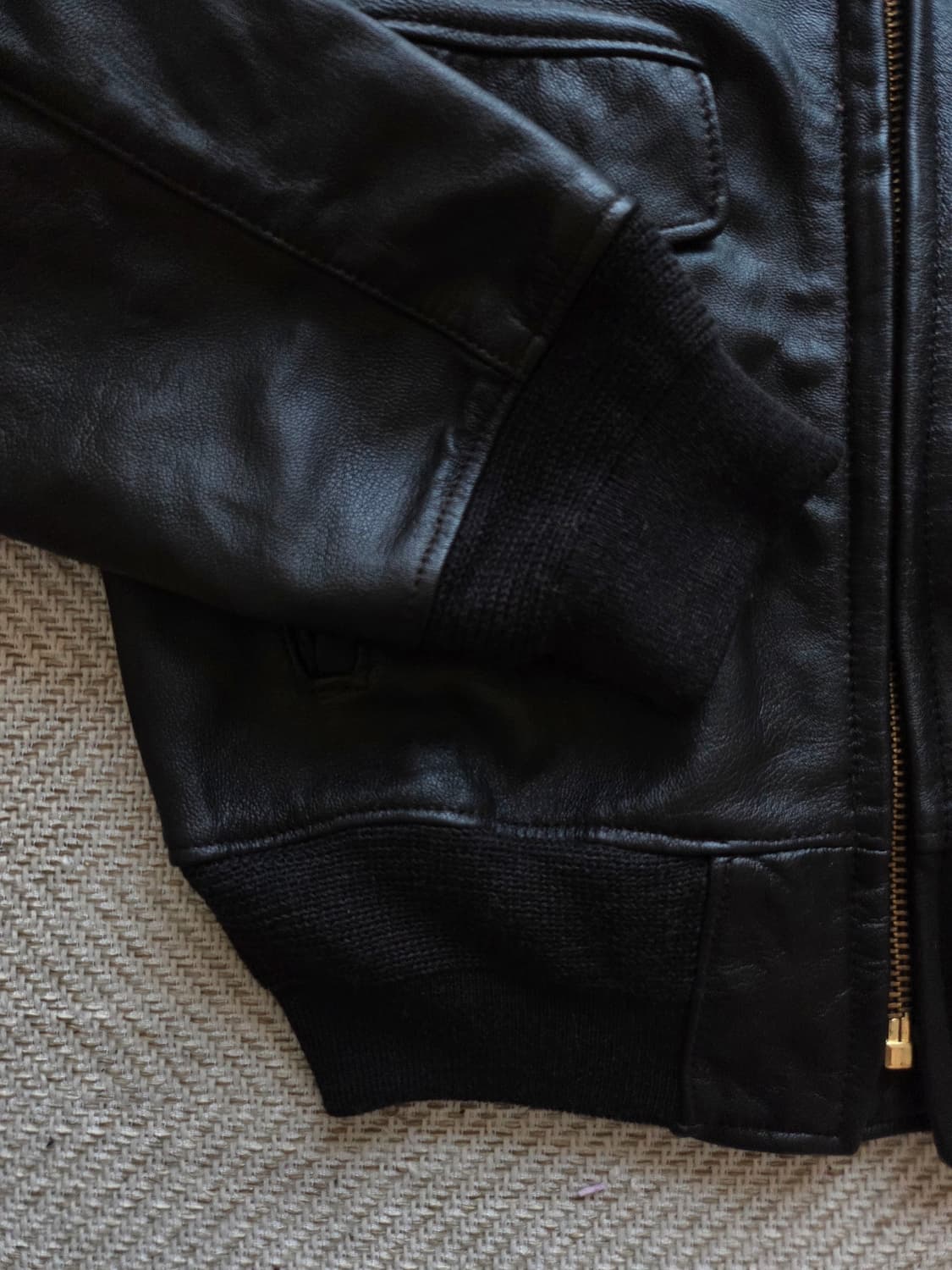 00s OG US 보더 패트롤 레더 듀티 자켓 상품이미지8