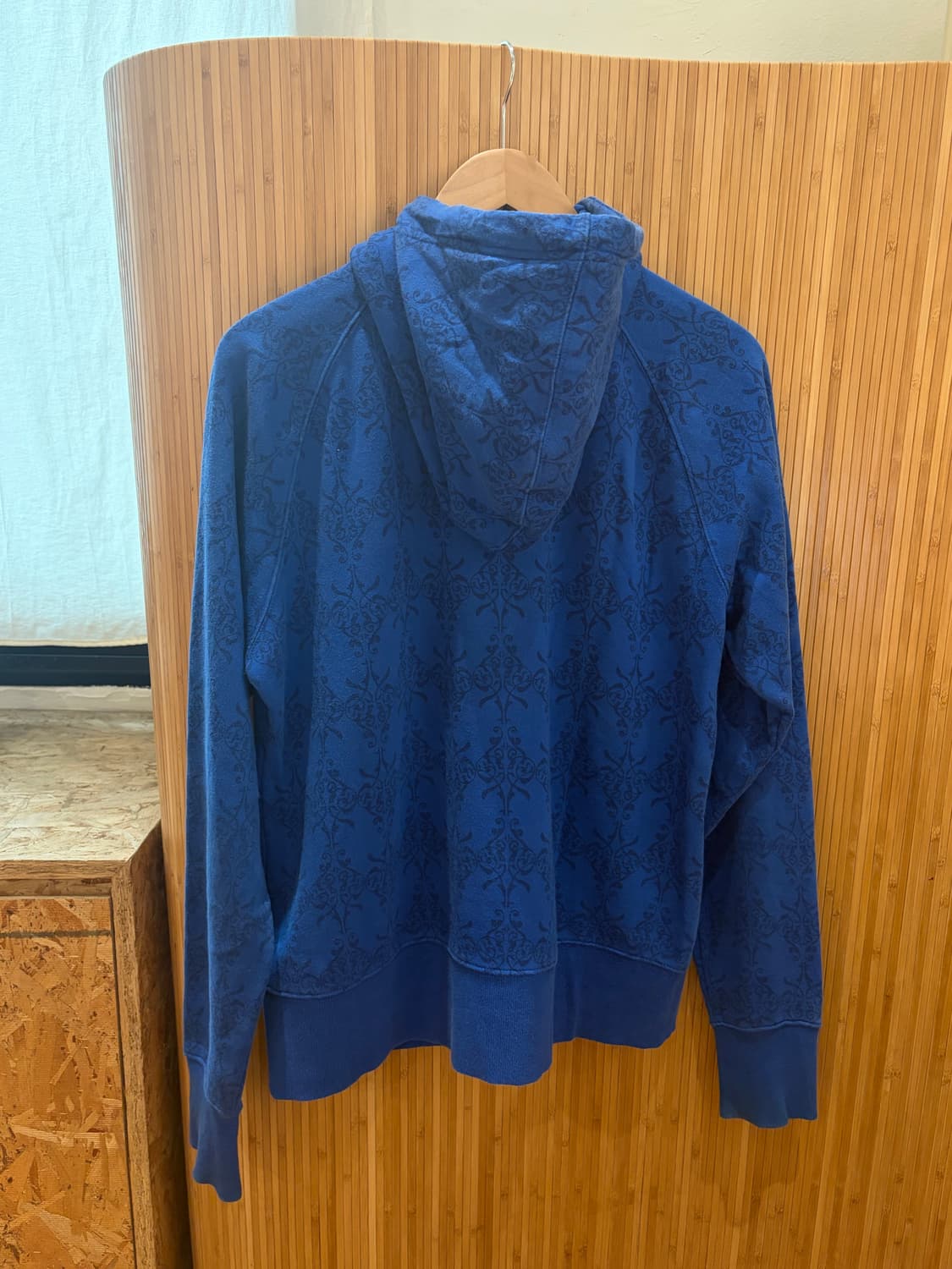 DANVER HAYES BLUE PATTERN HOOD ZIP UP 상품이미지10
