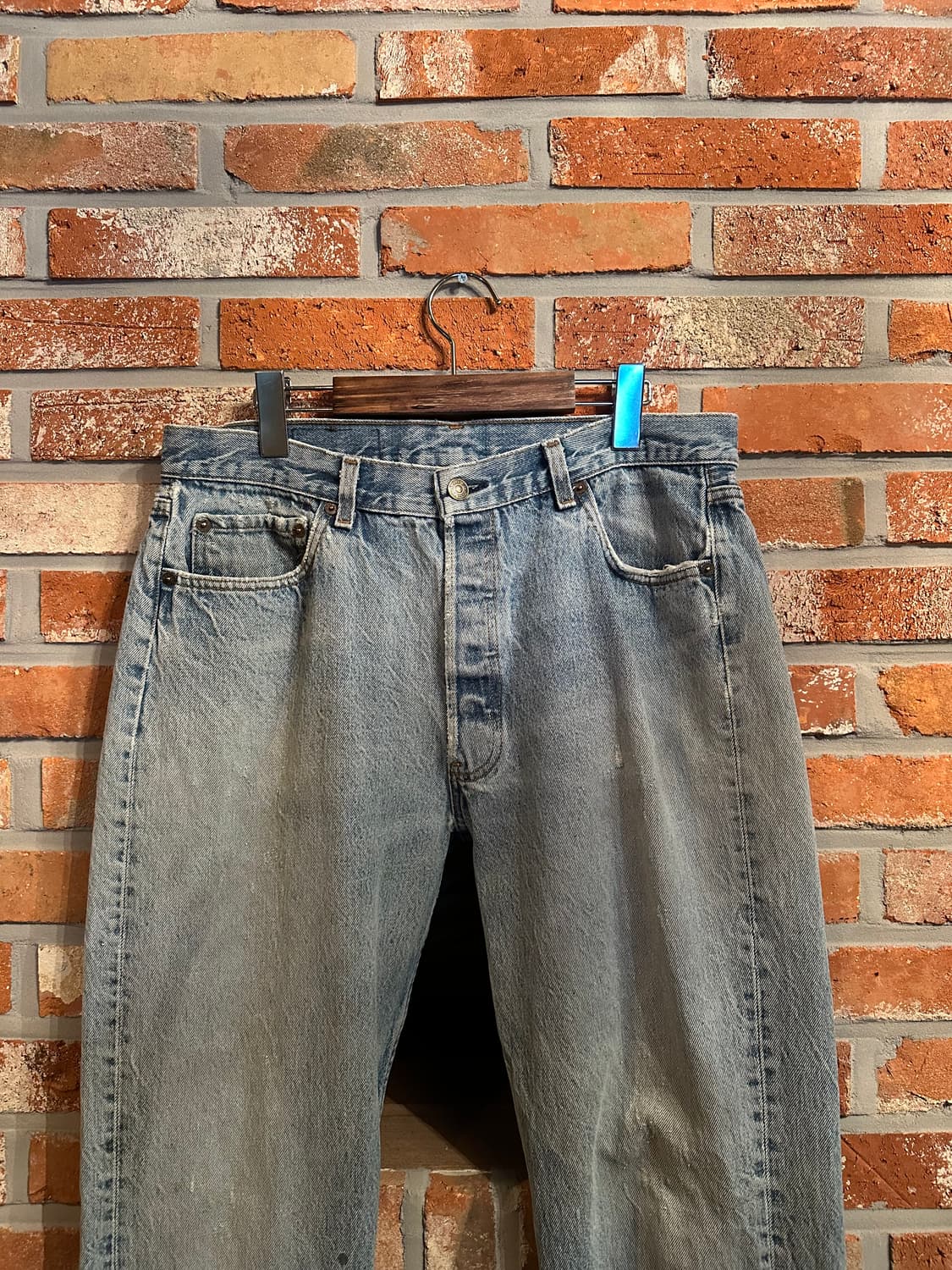 80s USA 빈티지 리바이스 501 데님 팬츠 상품이미지3