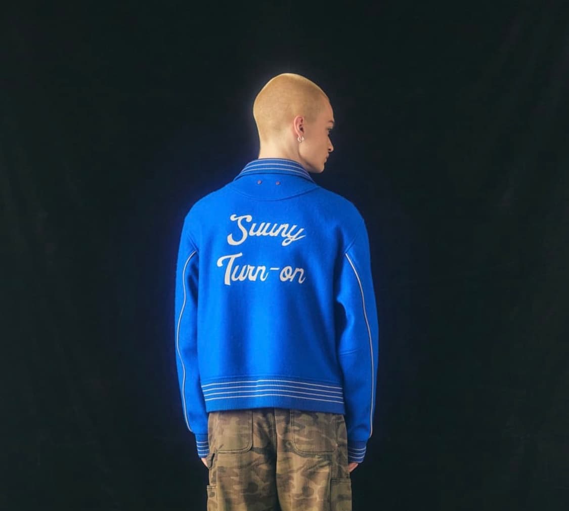 앤더슨벨 가디건 자켓 블루 s 상품이미지2