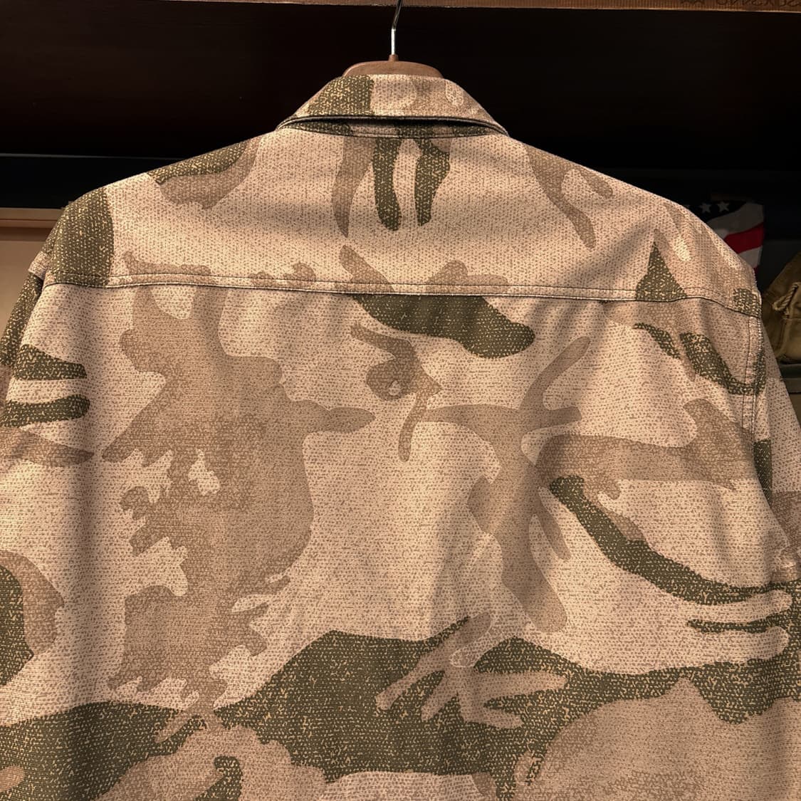 90s 카벨라스 데저트카모 플란넬 워크 셔츠 플랩포켓 N1037 상품이미지7