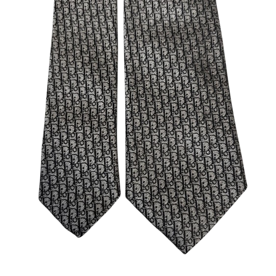 디올옴므 오블리크 실크 넥타이 그레이 상품이미지5
