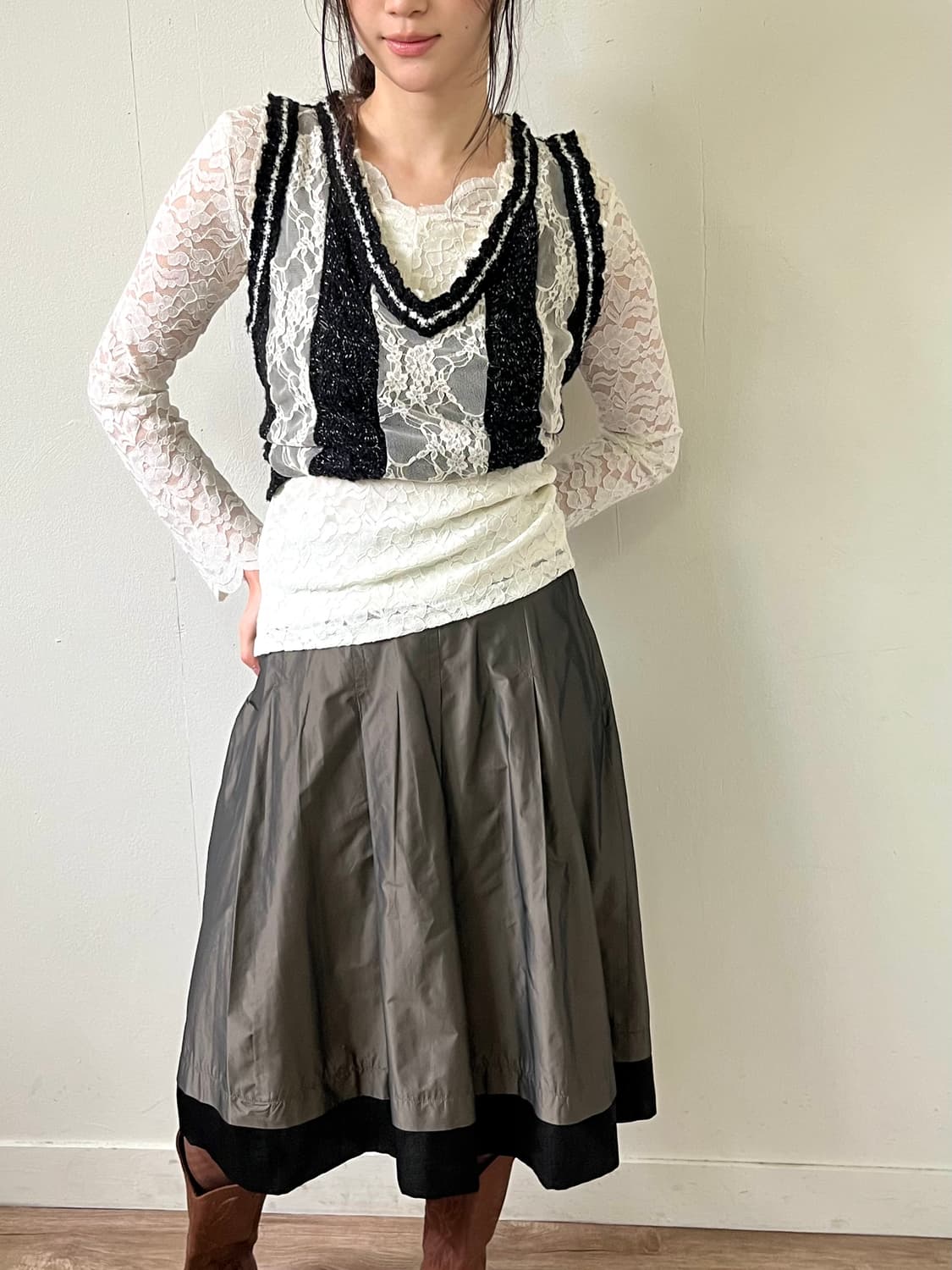 axes 레이스 베스트 탑 상품이미지7