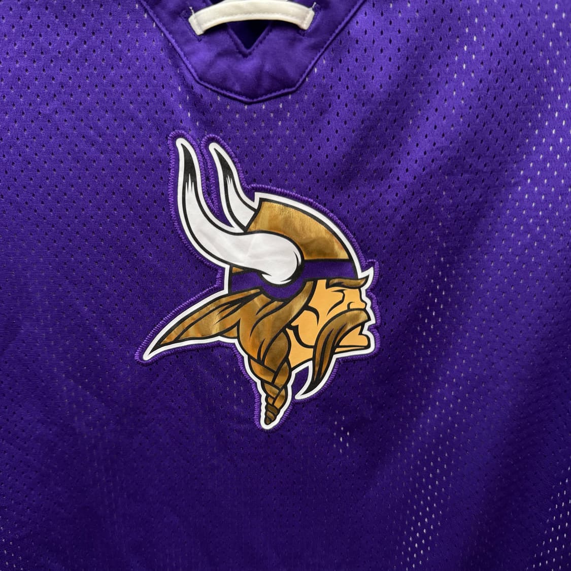 NFL 팀 어패럴 우먼스 레이스업 메쉬 패션 저지 퍼플 상품이미지5
