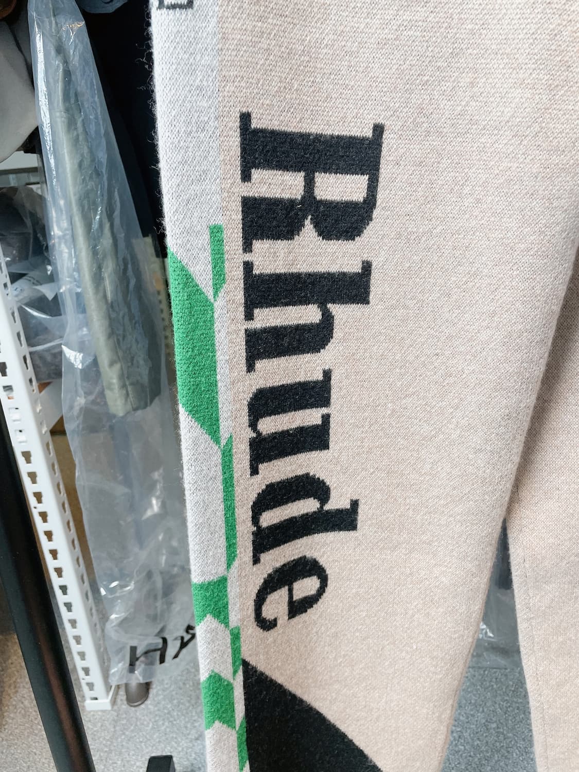 (정품/새상품) 루드 X 람보르기니 남성 울 프린트 팬츠 상품이미지3