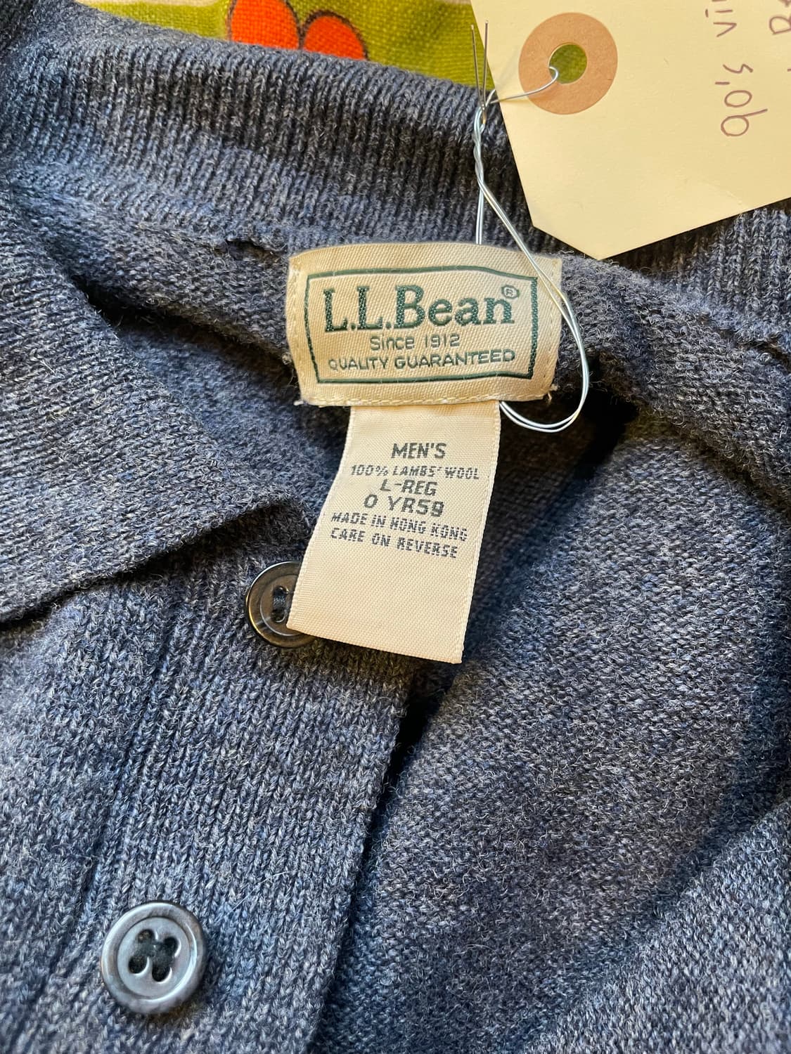 90s Vintage L.L.Bean Lambswool Knit 상품이미지5