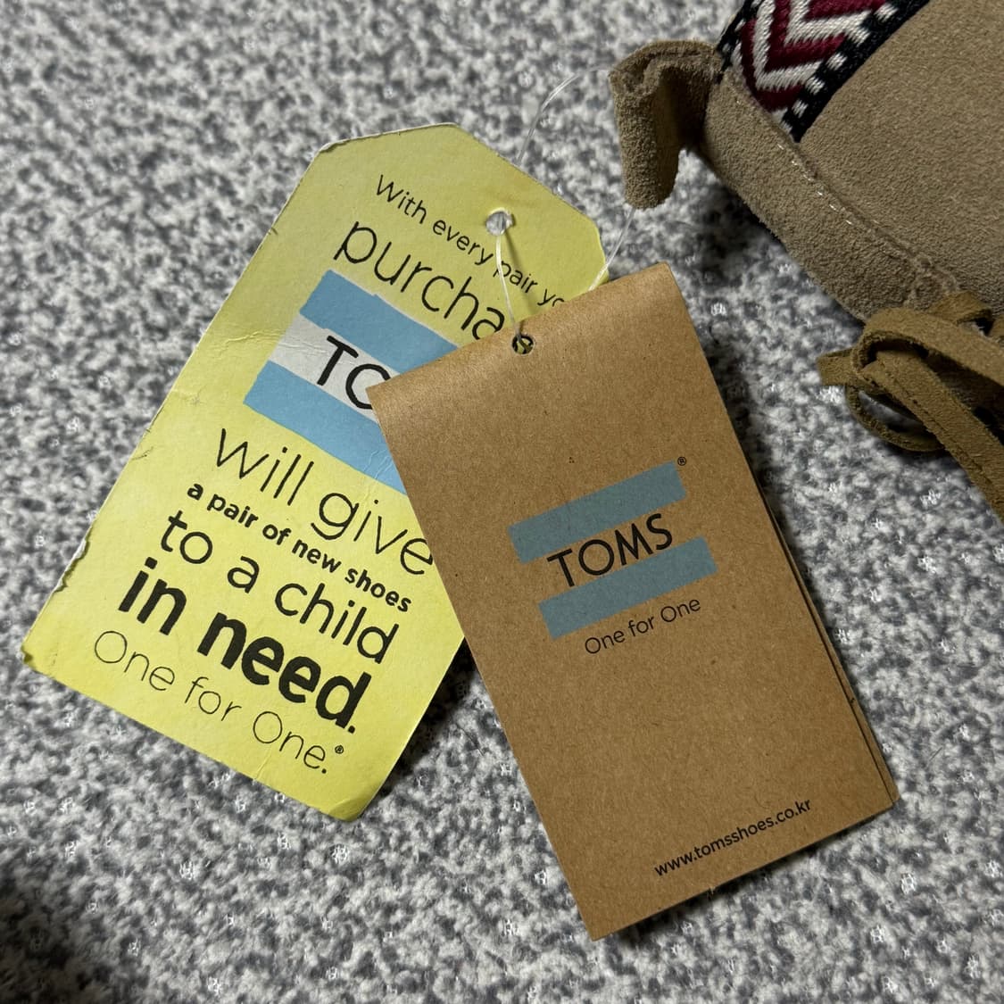 [택달린 새상품] TOMS 탐스 네팔 스웨이드 부츠 220 상품이미지7