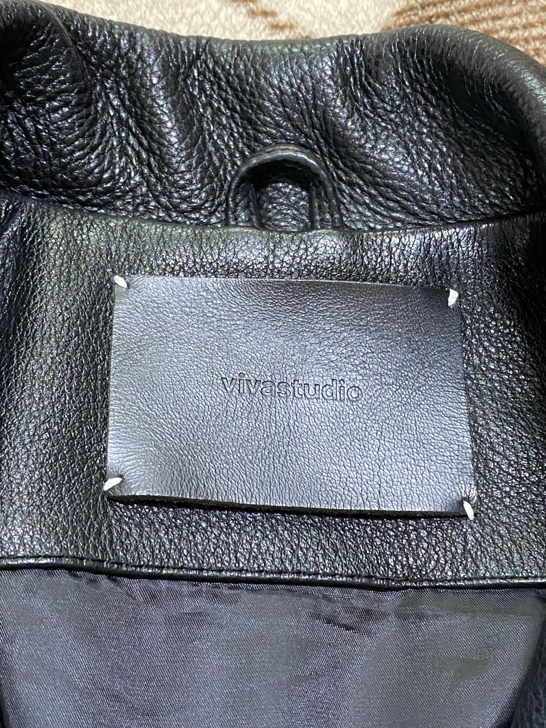 비바스튜디오 가죽 자켓 L 상품이미지3