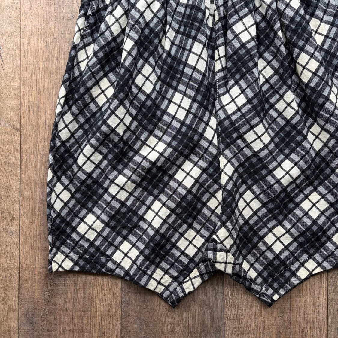 Check Fulling Wool Saruel Pants 상품이미지4