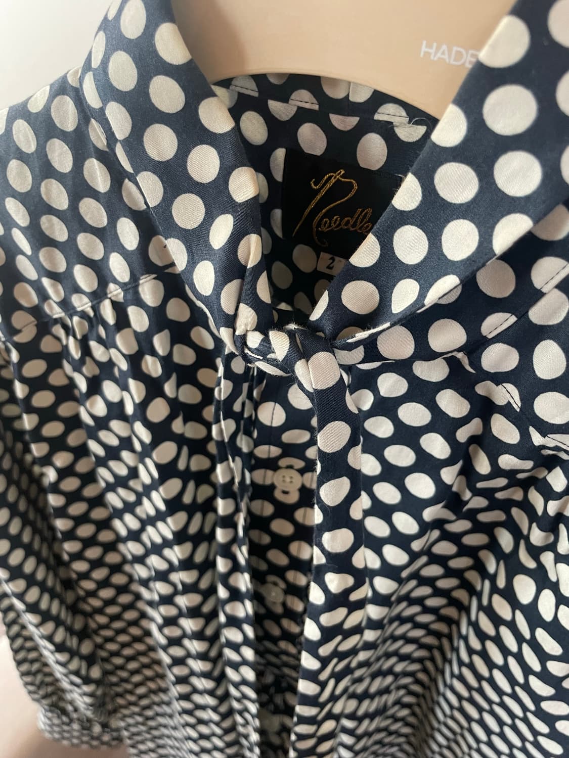 니들스 애스콧 도트 셔츠 상품이미지4