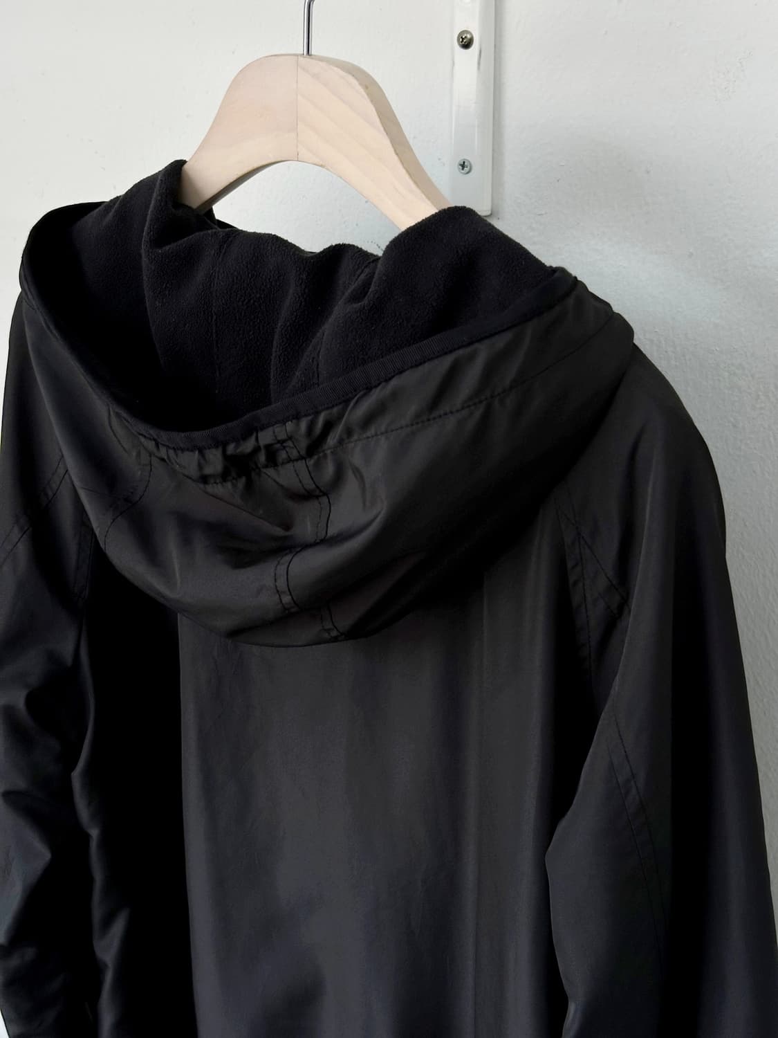 Inner fleece washed poly easy parka 상품이미지6