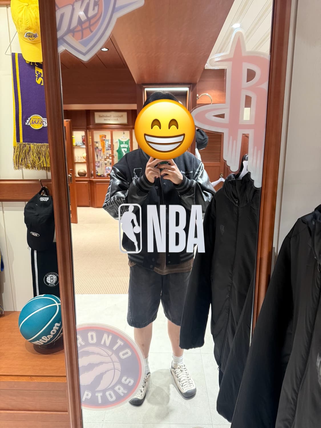 NBA(엔비에이) LAL TIP-OFF 바시티 점퍼(N254JP102P) 상품이미지5