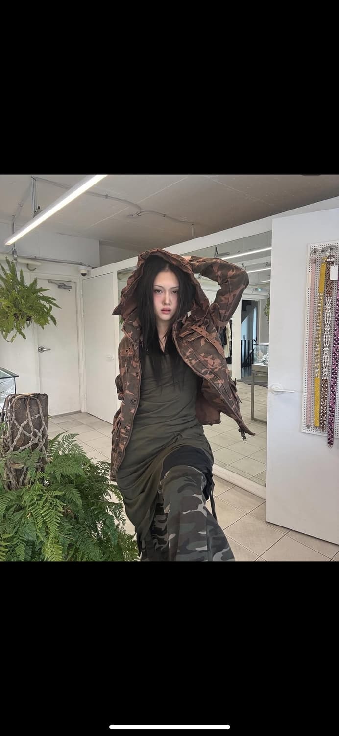 피조물빈티지 pijomul 카모 자켓 상품이미지3