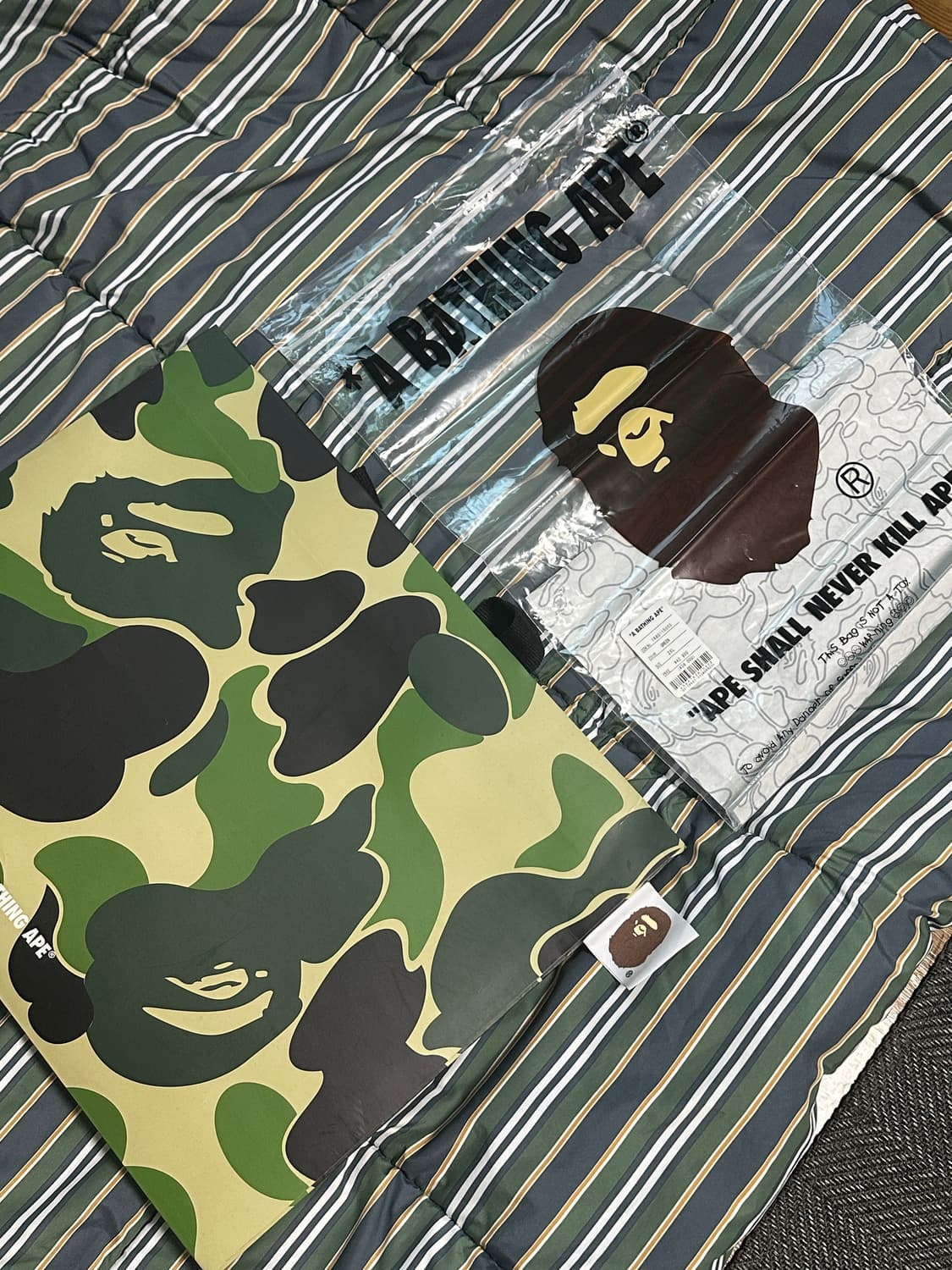 BAPE 베이프 ABC 카모 타이거 후드집업 XXL 상품이미지6