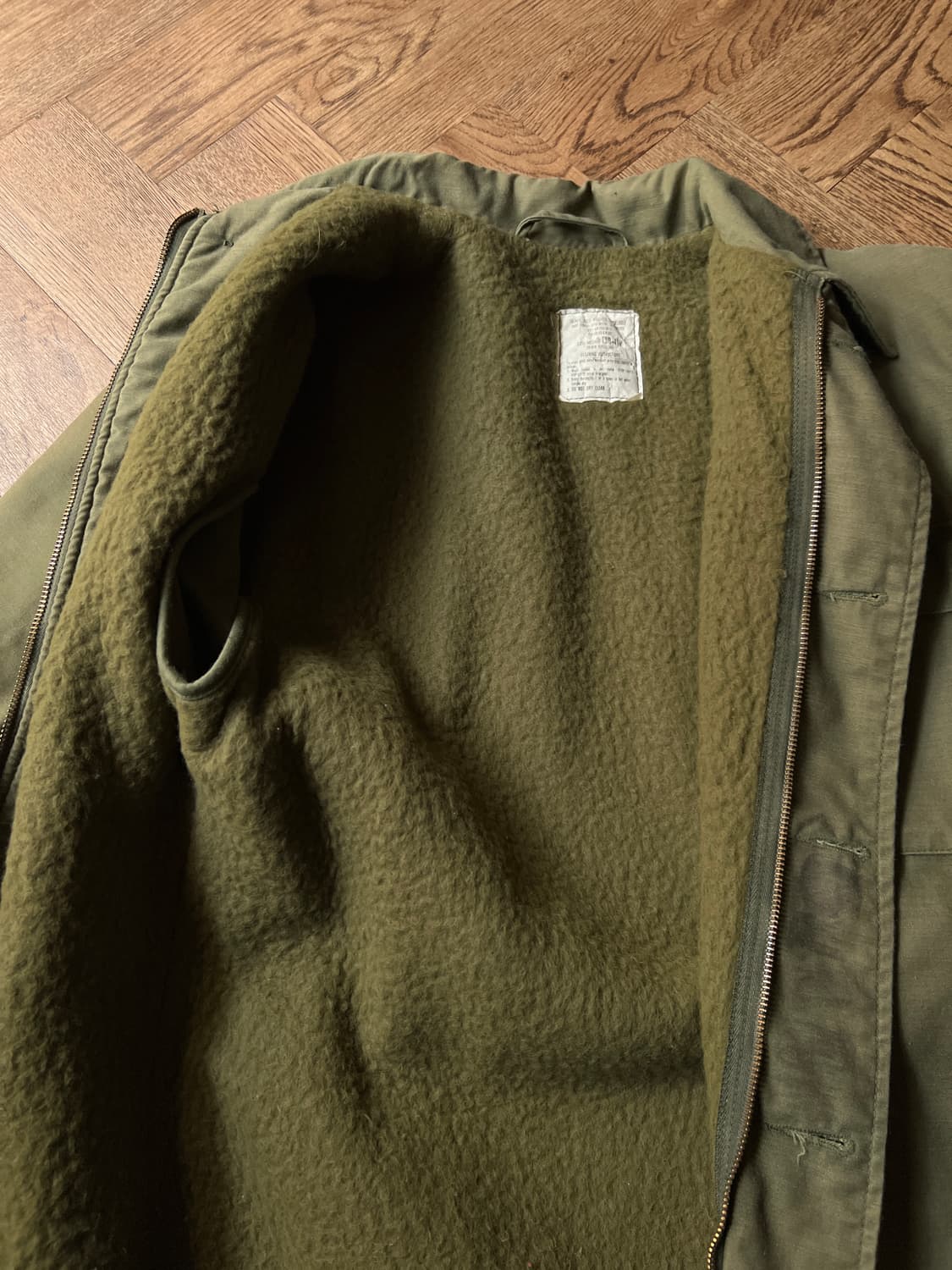 [M]80's 오리지널 U.S NAVY 미 해군 A-2 덱자켓 상품이미지6