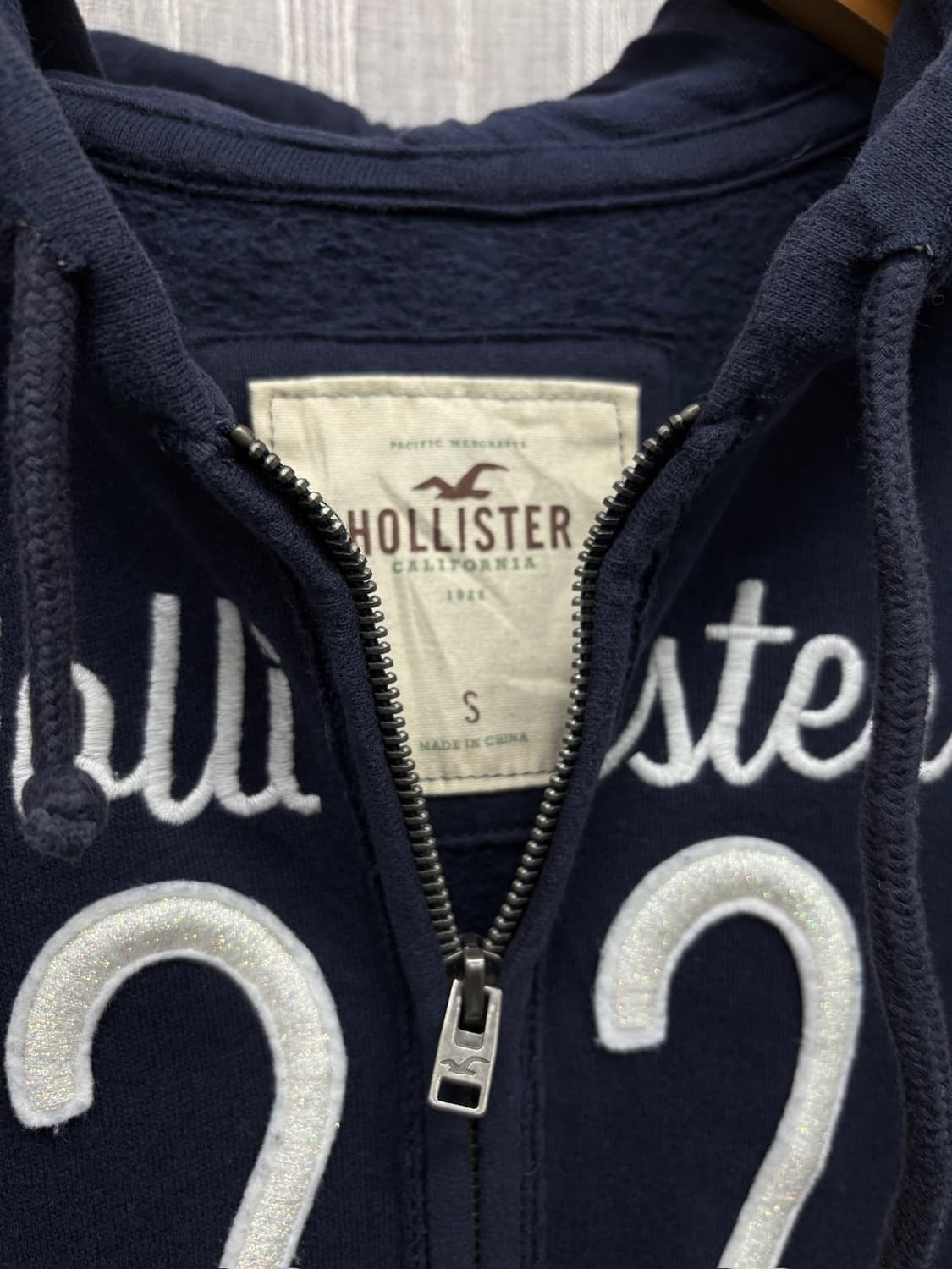 아베크롬비 홀리스터 스펠로고 후드집업  상품이미지3