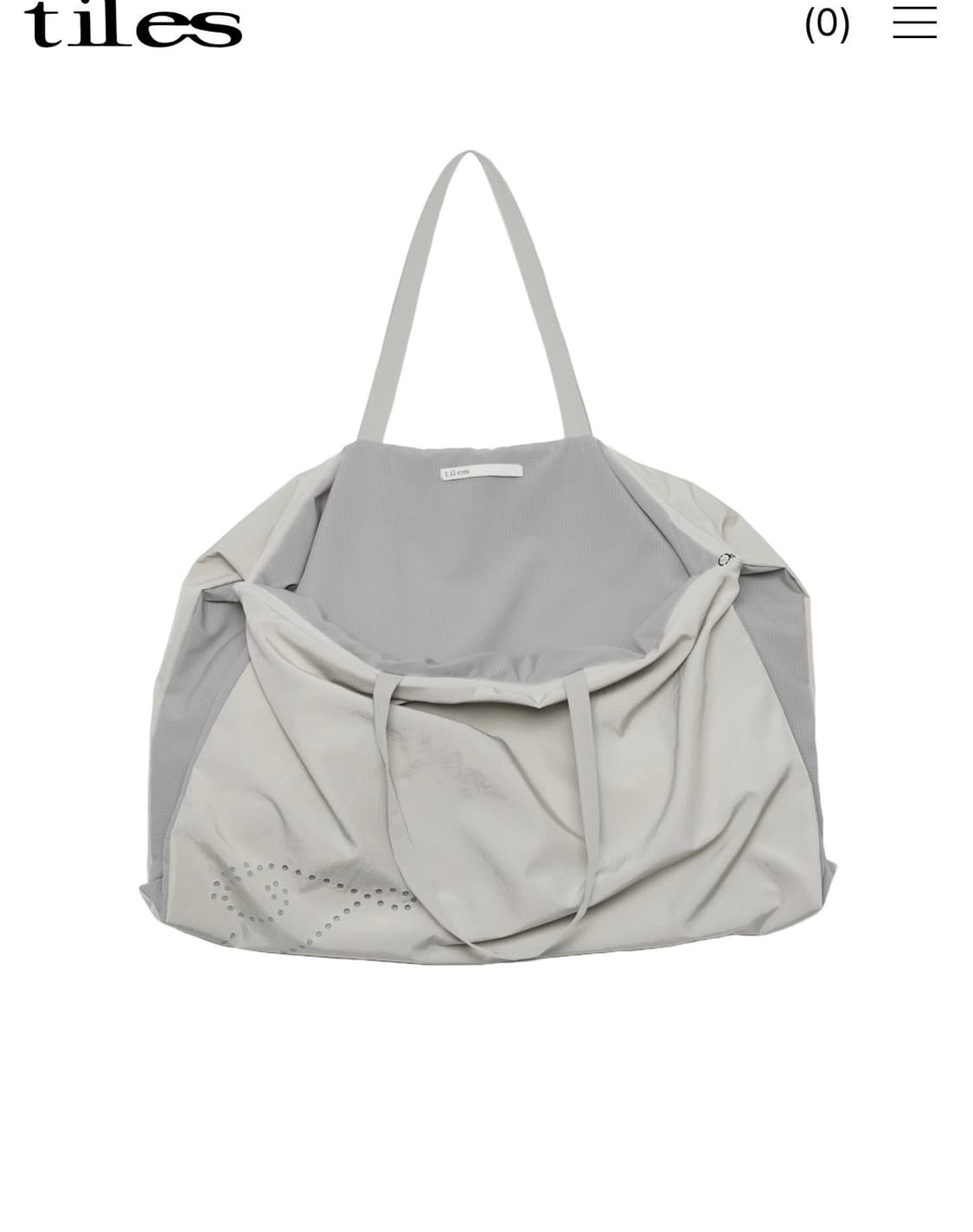 Tiles layerd double bag 상품이미지2