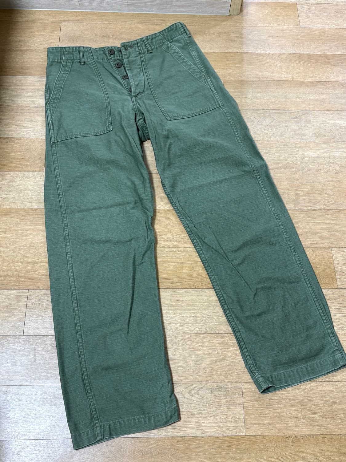 (1)오어슬로우 오리지널핏 퍼티그팬츠 올리브 상품이미지2