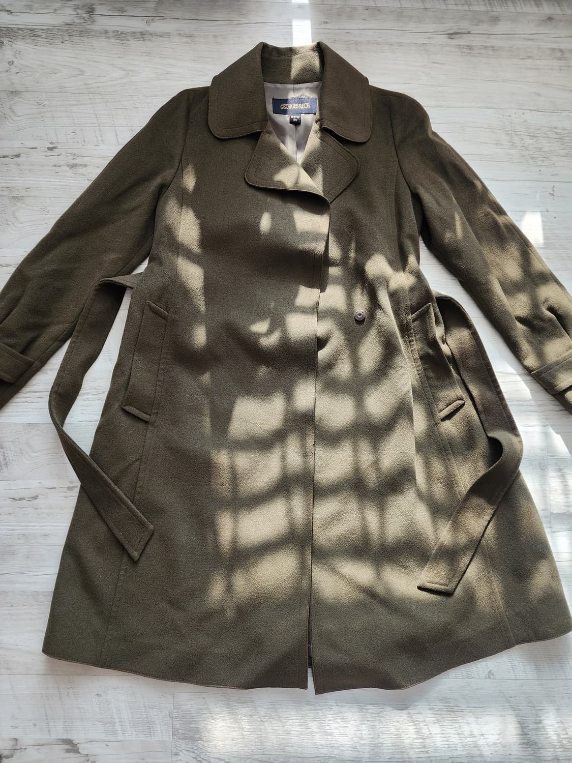 GEORGES RECH 조르쥬 레쉬 코트 팜. (55~66) 올리브 그린 상품이미지1