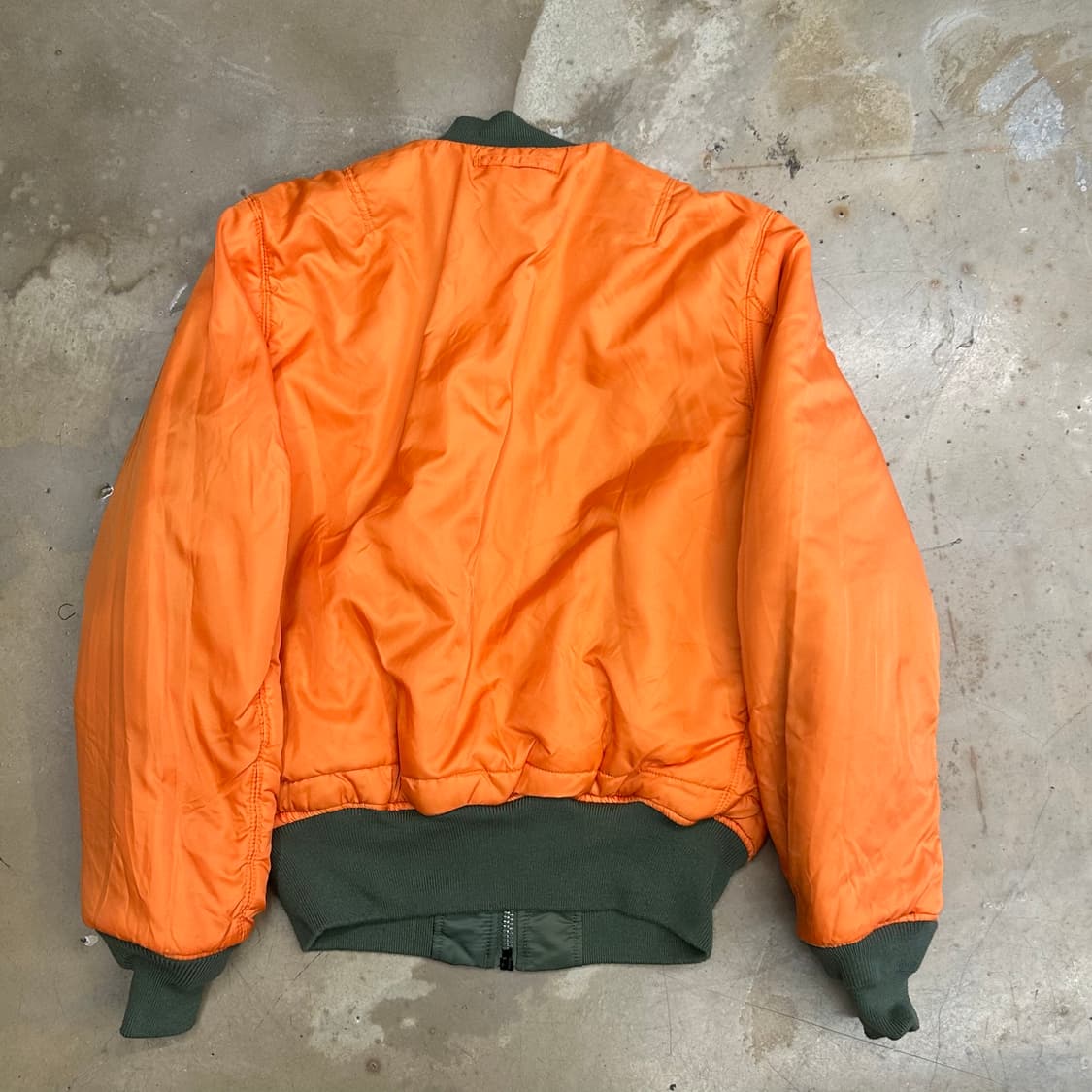 S 알파인더스트리 리버시블 ma-1 항공 자켓 상품이미지5