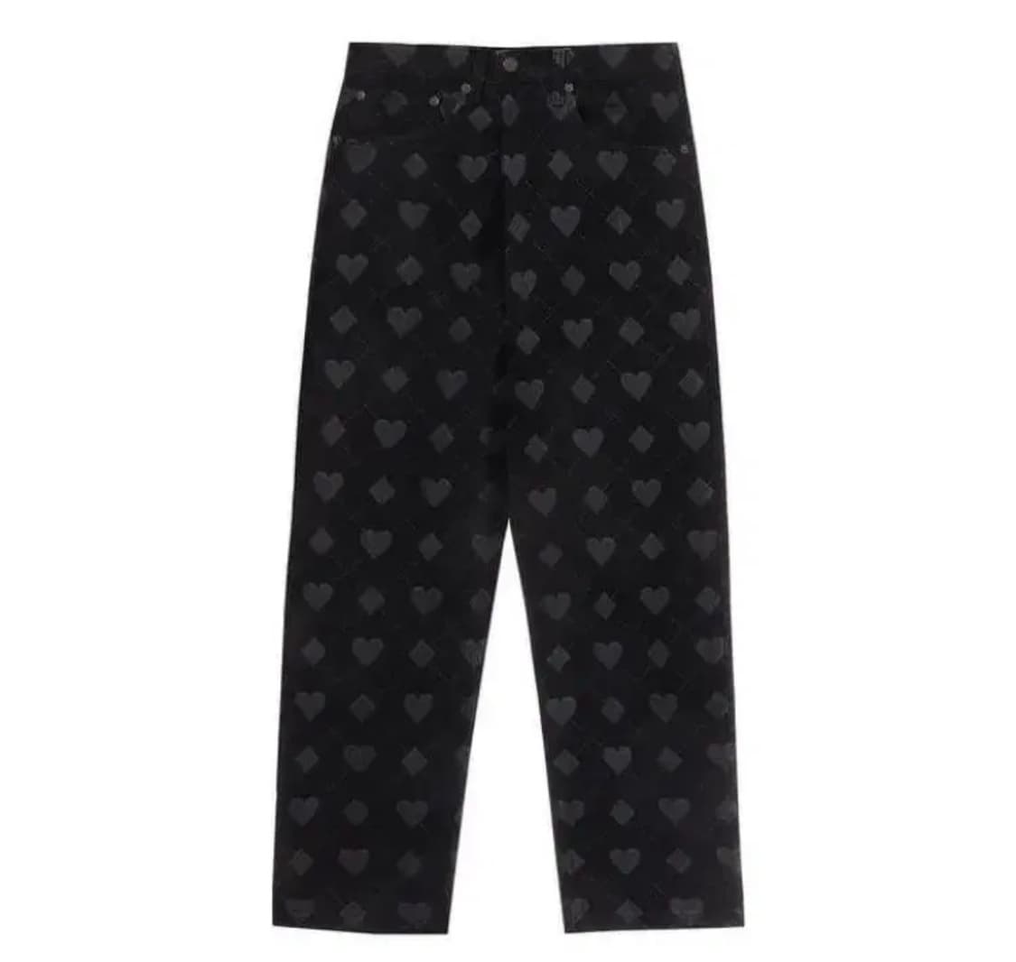 라퍼 하트데님팬츠 28 상품이미지1