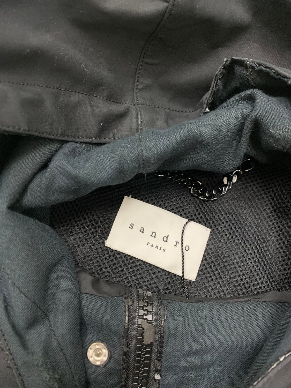 Sandro 후드 코튼 자켓 #122 상품이미지5